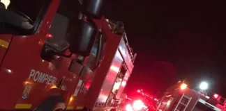 Incendiu la o casă în apropiere de Onești: O familie a fost la un pas de dezastru din cauza jarului căzut din sobă