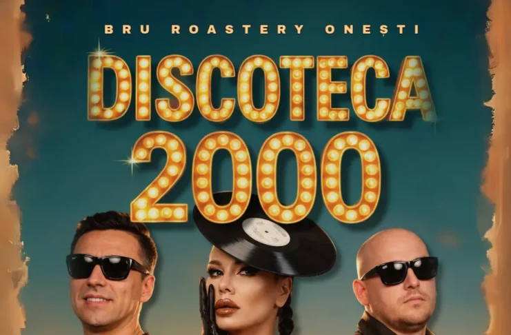 Petrecere retro de top la Onești: Discoteca 2000 aduce hiturile nemuritoare și vibe-ul de altădată la Bru Roastery
